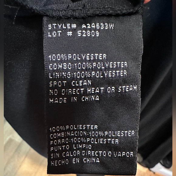 Betsy & Adam Black and Gold Floral Dress/gown
Full length - Picture 5 of 9